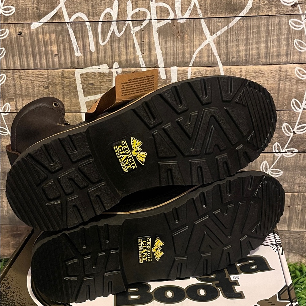 New Georgia Boot Men's Georgia Giant Steel Toe Work Boots - Picture 8 of 10